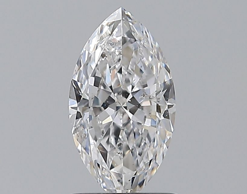 1.02 carat D-SI2 Natūralus Marquise Deimantas (1)