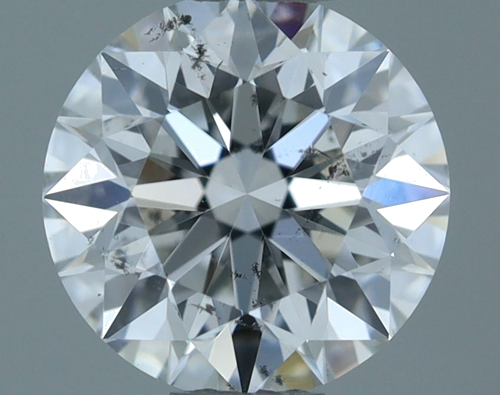 0.5 carat H-SI2 Excellent cut Natūralus Round Deimantas (1)