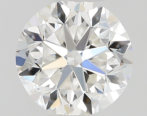 0.5 carat F-VVS1 GD cut Natūralus Round Deimantas (1)
