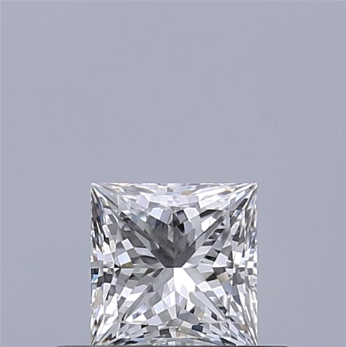 0.4 carat D-VVS1 Natūralus Princess Deimantas (1)