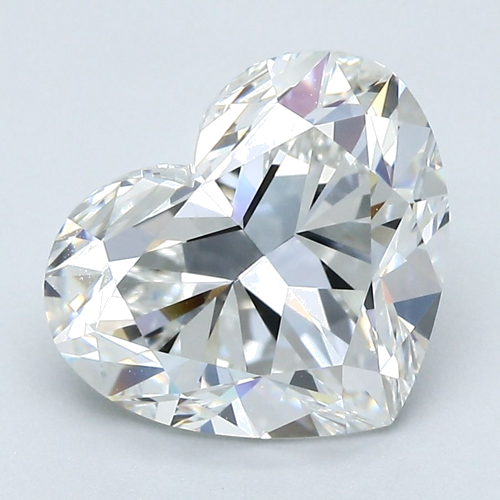 4.01 carat G-VS2 Natūralus Heart Deimantas (1)