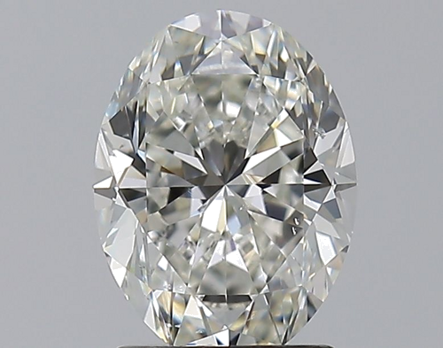 2.01 carat H-SI1 Natūralus Oval Deimantas (1)