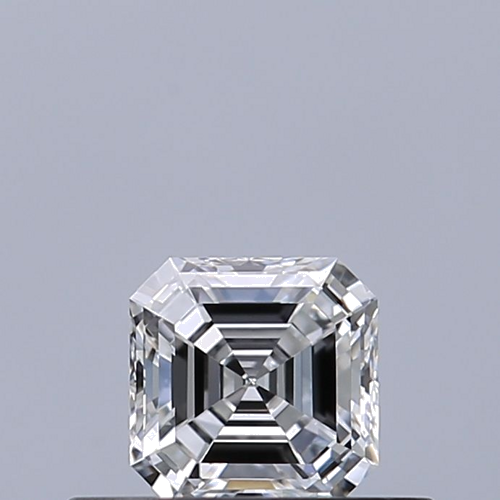 0.31 carat D-IF Natūralus Asscher Deimantas (1)