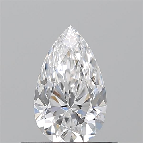 0.51 carat D-VS1 Natūralus Pear Deimantas (1)