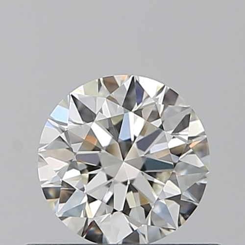 0.52 carat J-VVS1 Excellent cut Natūralus Round Deimantas (1)