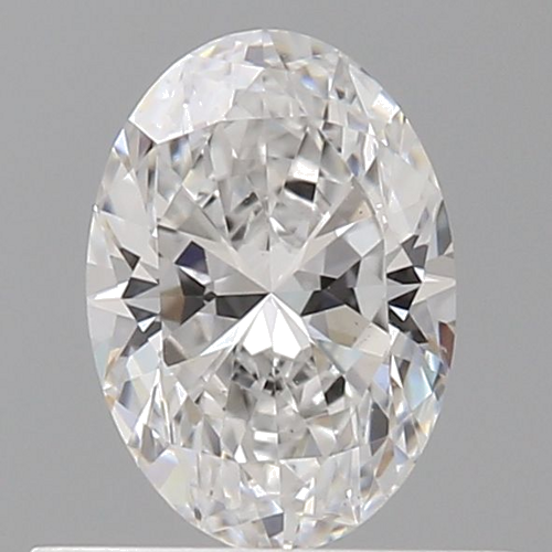 0.51 carat D-VS2 Natūralus Oval Deimantas (1)