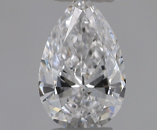 0.3 carat D-VVS1 Natūralus Pear Deimantas (1)