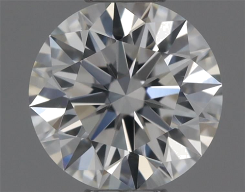 0.42 carat F-IF Excellent cut Natūralus Round Deimantas (1)