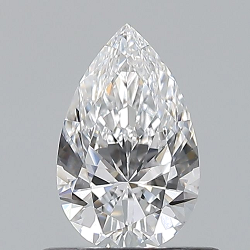 0.54 carat D-VS2 Natūralus Pear Deimantas (1)