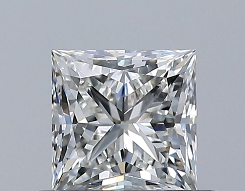 0.5 carat I-VVS1 Natūralus Princess Deimantas (1)