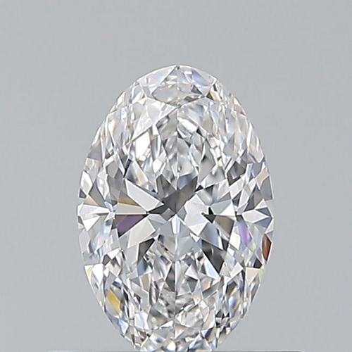 0.5 carat D-VS1 Natūralus Oval Deimantas (1)