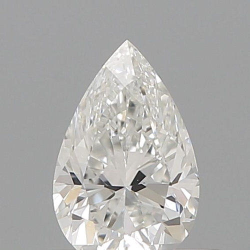 0.4 carat G-VS2 Natūralus Pear Deimantas (1)