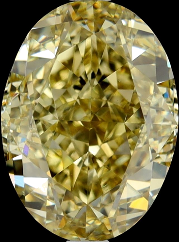 2.01 carat Fancy Brownish Yellow-VS1 Natūralus Oval Deimantas (1)