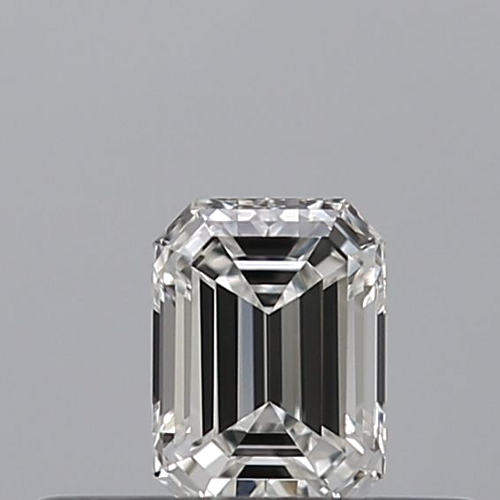 0.25 carat F-VVS1 Natūralus Emerald Deimantas (1)