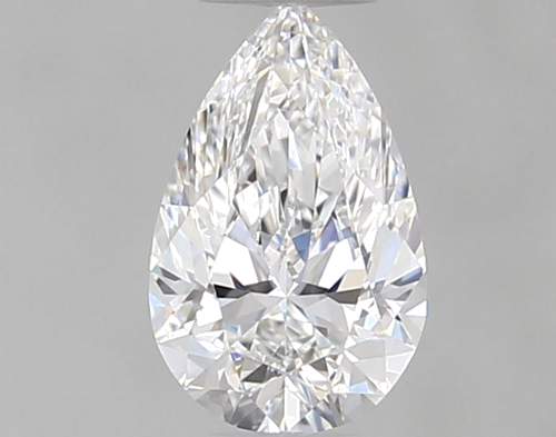 0.38 carat F-VS1 Natūralus Pear Deimantas (1)