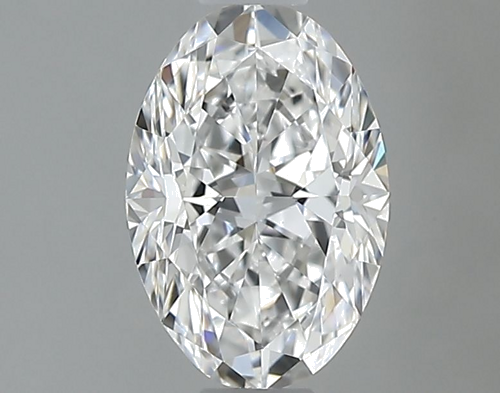 0.5 carat D-VVS1 Natūralus Oval Deimantas (1)