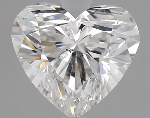 1.7 carat E-SI1 Natūralus Heart Deimantas (1)