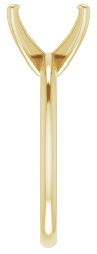 Sužadėtuvių Žiedas „Solitaire“ 585 Geltonojo Aukso Square 7.5mm (4)