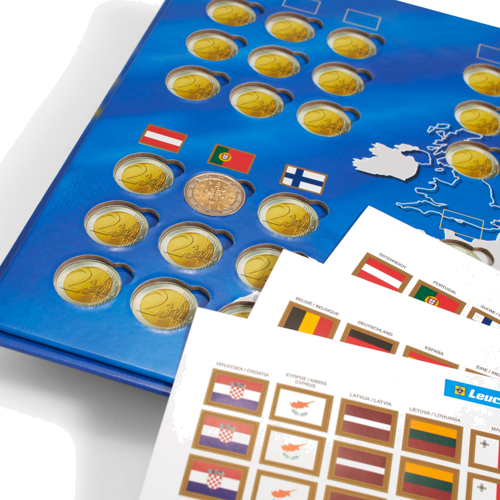 Albums 2 eiro monētu kolekcionēšanai Presso (2)