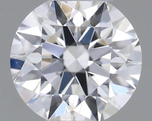 0.23 carat F-VVS2 Excellent cut Natūralus Round Deimantas (1)