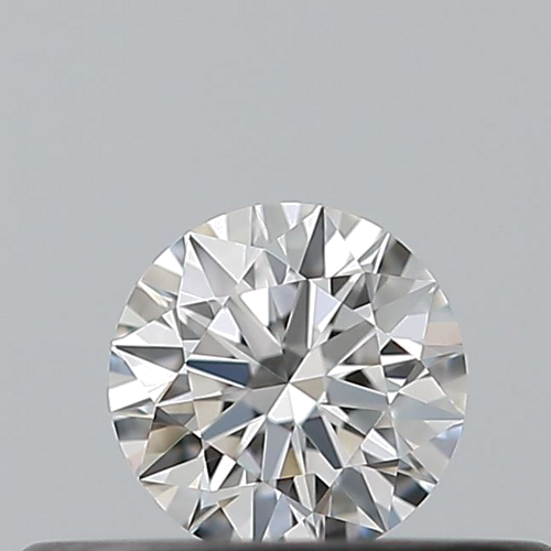 0.19 carat F-VVS1 Excellent cut Natūralus Round Deimantas (1)