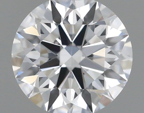 0.43 carat D-VVS2 Excellent cut Natūralus Round Deimantas (1)