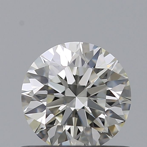 0.57 carat K-IF Excellent cut Natūralus Round Deimantas (1)
