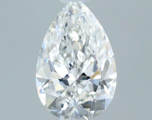 0.4 carat F-IF Natūralus Pear Deimantas (1)