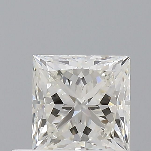 0.51 carat I-VS2 Natūralus Princess Deimantas (1)