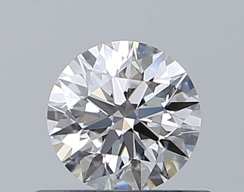 0.5 carat F-SI1 Excellent cut Natūralus Round Deimantas (1)