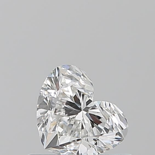 0.5 carat G-VS1 Natūralus Heart Deimantas (1)