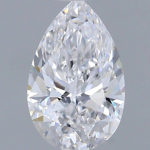 0.42 carat D-VS2 Natūralus Pear Deimantas (1)