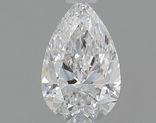 0.5 carat E-VS1 Natūralus Pear Deimantas (1)