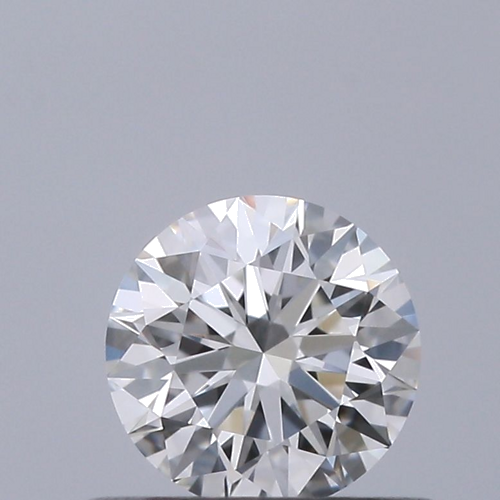 0.42 carat F-VVS1 Excellent cut Natūralus Round Deimantas (1)
