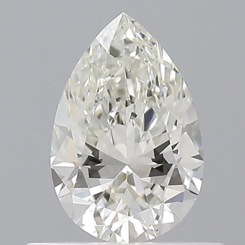 0.5 carat I-VVS2 Natūralus Pear Deimantas (1)