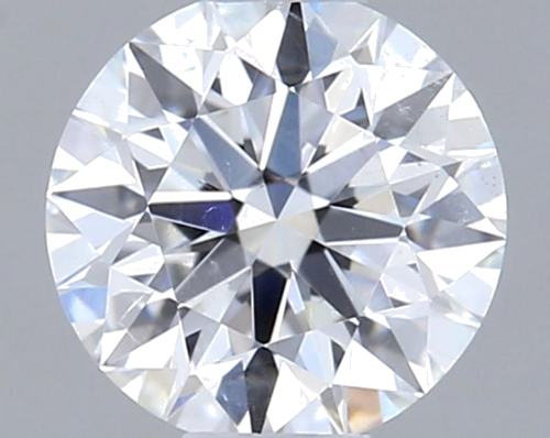 0.52 carat G-SI2 Excellent cut Natūralus Round Deimantas (1)