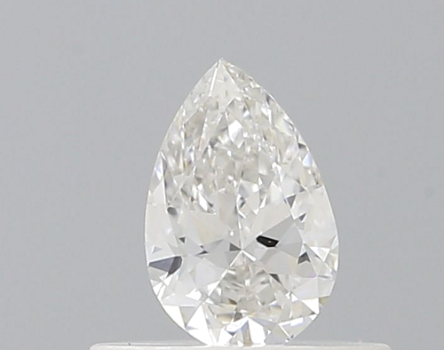 0.3 carat E-VVS1 Natūralus Pear Deimantas (1)
