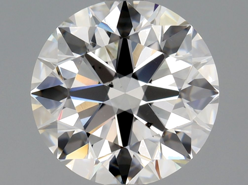 1.52 carat F-SI1 Excellent cut Natūralus Round Deimantas (1)