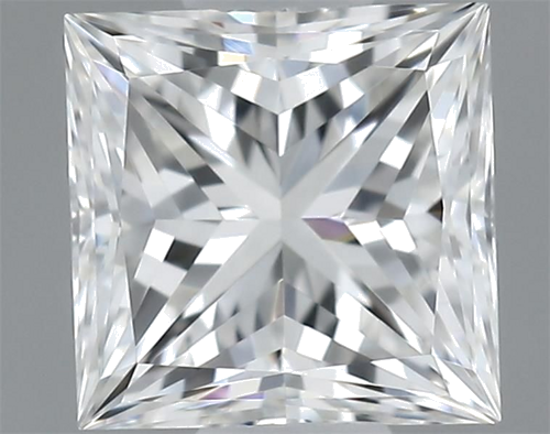0.3 carat G-VVS2 Natūralus Princess Deimantas (1)