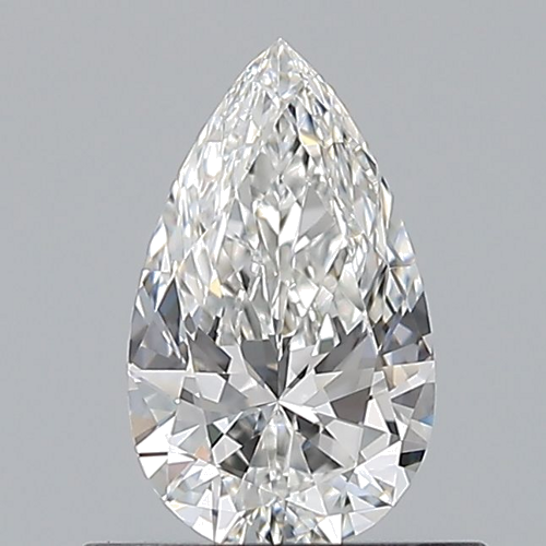 0.5 carat F-IF Natūralus Pear Deimantas (1)