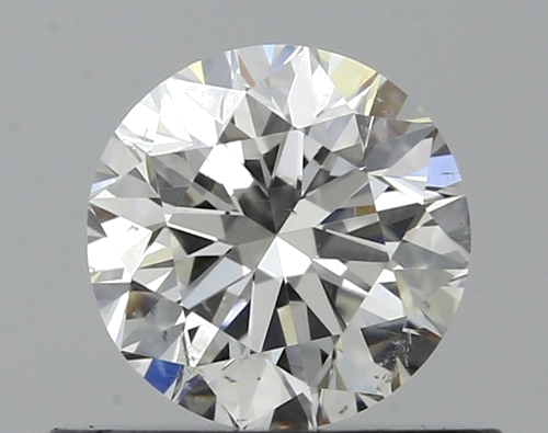 0.5 carat G-SI2 Very Good cut Natūralus Round Deimantas (1)