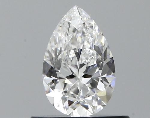 0.5 carat D-IF Natūralus Pear Deimantas (1)