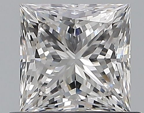 0.7 carat E-VS1 Natūralus Princess Deimantas (1)