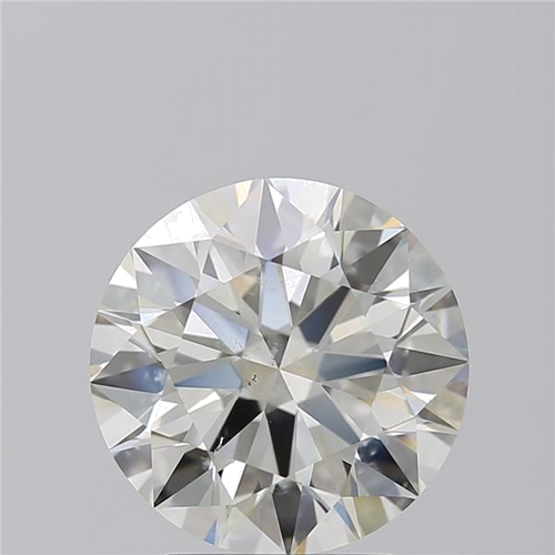 3.76 carat J-SI2 Excellent cut Natūralus Round Deimantas (1)