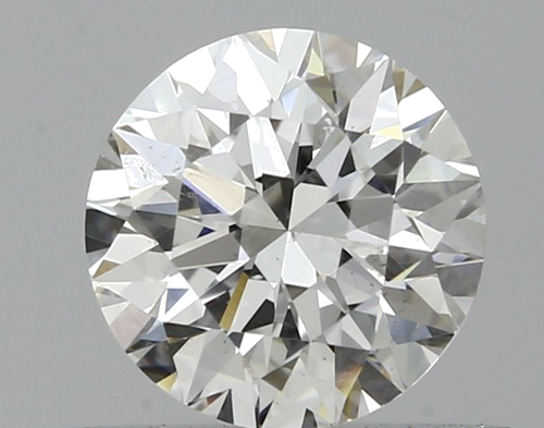 0.51 carat G-SI2 Excellent cut Natūralus Round Deimantas (1)