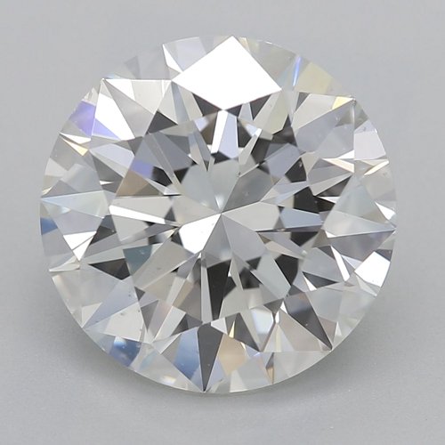 3.01 carat H-SI1 Excellent cut Natūralus Round Deimantas (1)