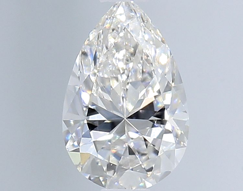 0.5 carat F-VS2 Natūralus Pear Deimantas (1)