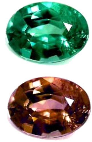 0.1 carat GREEN Oval Alexandrite (1)