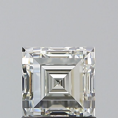 1.0 carat I-VS1 Natūralus Square Radiant Deimantas (1)