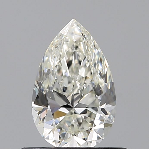 0.6 carat J-VVS1 Natūralus Pear Deimantas (1)